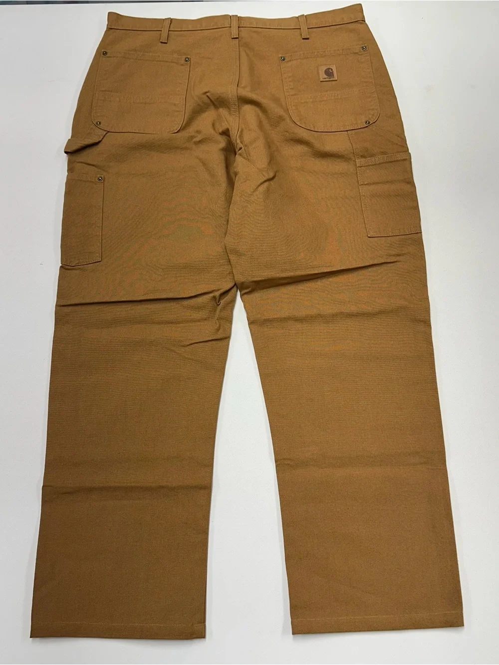 Vintage Carhartt Double Knee Work Carpenter Pants Mens 38×32 Brown